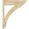 Ekena Millwork Thorton Slat Rough Sawn Outlooker, Douglas Fir, 8"W x 30"D x 36"H OUT08X30X36THR06RDF - alternate 3